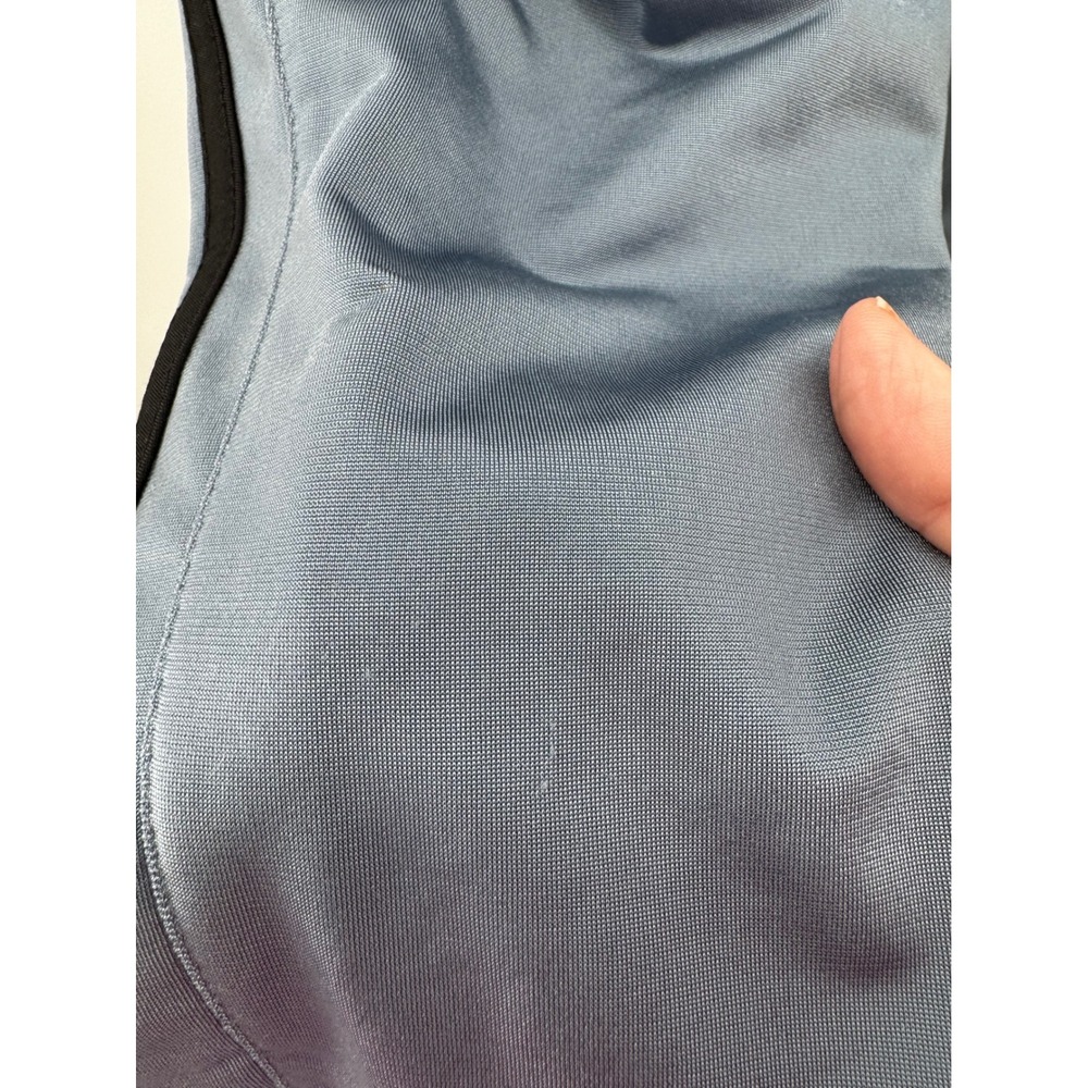 Adidas Mens Dazzle Track Pants Blue Grey Stripes Sweatpants Joggers Size Medium - Picture 12 of 13